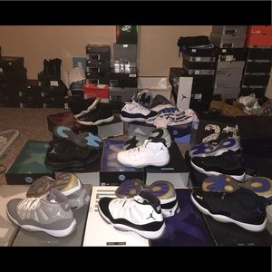Jordan 11 Collection mostly unworn